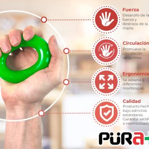 RUEDA EJERCITADORA PARA MANOS PURA+
